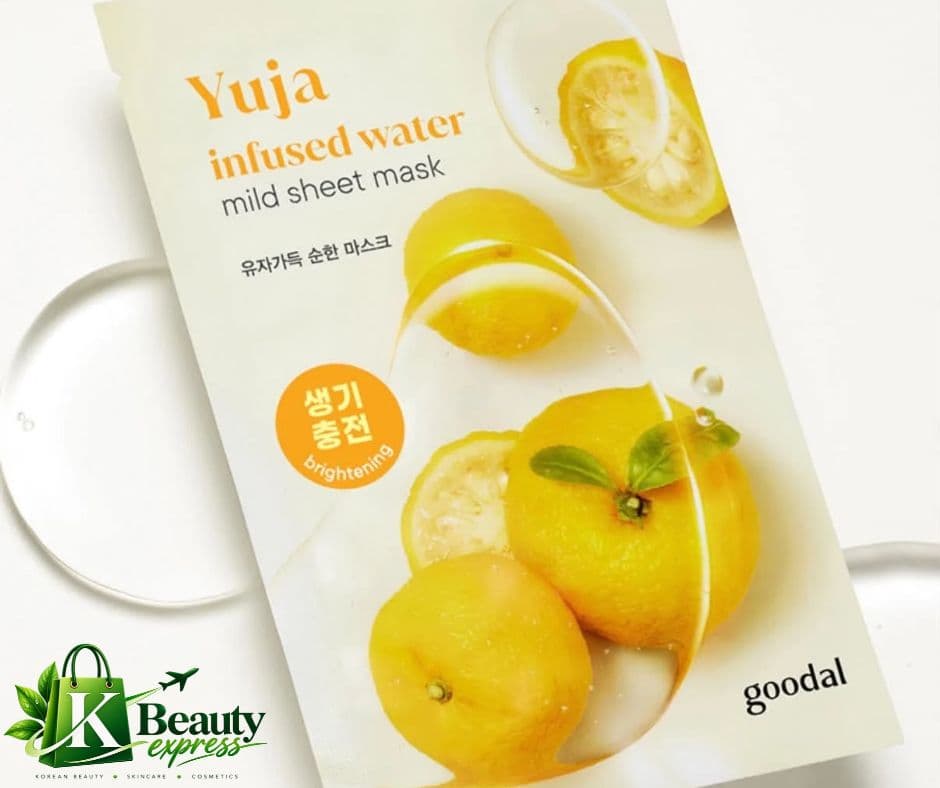 Goodal Yuja Infused Water Mild Sheet Mask